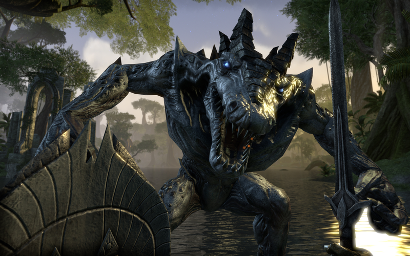 Illustration for article titled Checking in with our Elder Scrolls Online field correspondent